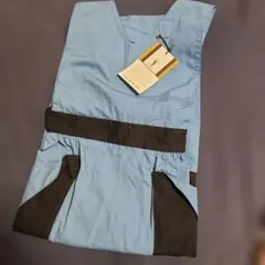 Yves Saint Laurent Vネックエプロン 青色のサムネイル