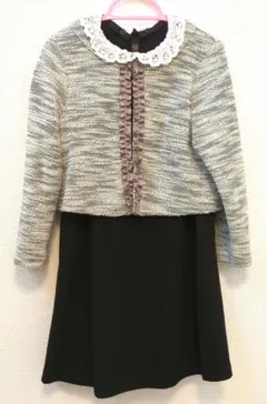 キッズフォーマルワンピース・ボレロセット(110)