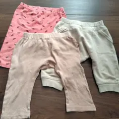 ベビー レギンスセット 60-80cm