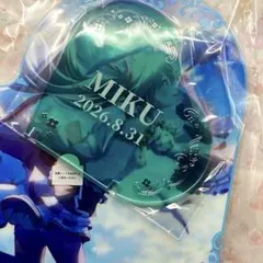 プロジェクトセカイ はぴこれくじ バースデー BIGアクリルパネル 初音