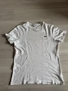 LACOSTE スリムフィット ホワイト Tシャツ US S