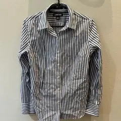 LANDS' END ストライプ 長袖シャツ 9号のサムネイル