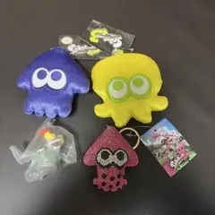 スプラトゥーン3 ダイカットコインケース 紫・黄　他