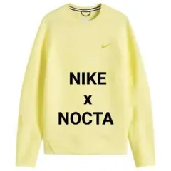 NIKE x NOCTA イエロー スウェットシャツ トレーナー　パーカー