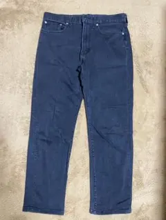 GU ジーユー　デニム　ジーンズ　メンズ　黒　ブラック　サイズ30