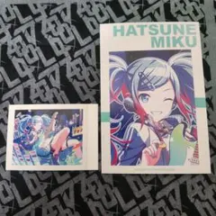 初音ミク ぱしゃこれ＋ポストカード（アニメイト特典）2点セット