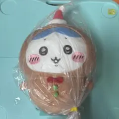 新品　ハチワレ　ジンジャーマン BIGぬいぐるみ クリスマス　ちいかわ