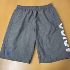 asics ハーフパンツ グレー メンズ 2XL
