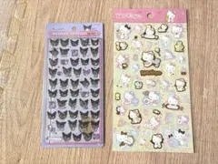 サンリオシール2枚セット クロミ、キティ