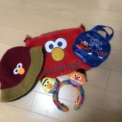 セサミストリートear PAPILLONNER エルモ　バッグ