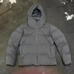 UNIQLO ユニクロ シームレスダウンパーカ メンズ M グレー/101