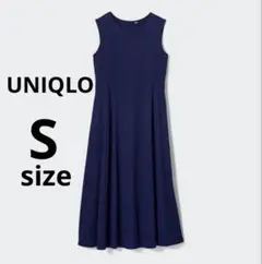 UNIQLO ウルトラストレッチエアリズムワンピース　ノースリーブ