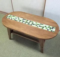 大川家具 TESTA テスタ センターテーブル タイル 北欧風 天然木 - メルカリ