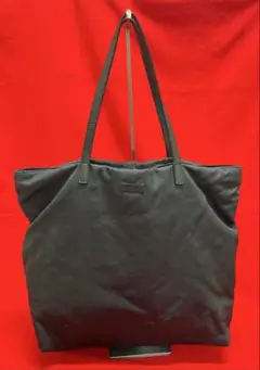 正規！　GUCCI グッチ　トート　カバン　革×ナイロン　通勤通学　男女兼用　黒