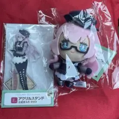 グッスマくじ 初音ミク C賞 ぬいぐるみマスコット 巡音ルカ　アクリルスタンド