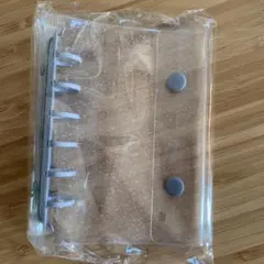 シール帳 スモーキーブルーバインダー A7 リフィル 10枚 セット シール