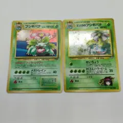 正*。様 フシギバナ、エリカのフシギバナ　ポケカ　旧裏