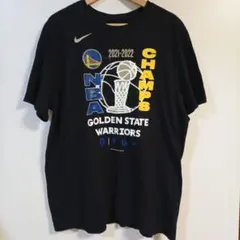 NIKE NBA ウォリアーズ 2022 優勝記念Tシャツ XL ブラック