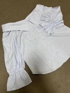 【新品未使用★美品】MIA シャツ オフショルダー 定価7600円程