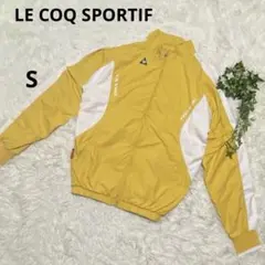 LE COQ SPORTIF ゴルフジップアップジャケット　2ウェイ　黄色　S