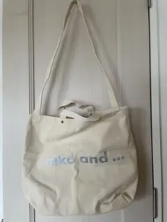 niko and ... 2WAY キャンバス トートバッグ
