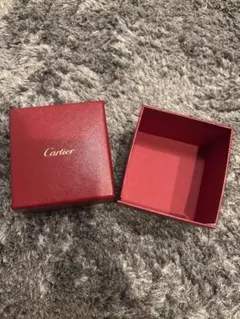 Cartier カルティエ ジュエリーケース 空箱 赤 正規品