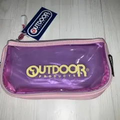 【新品タグ付】OUTDOOR PRODUCTS ペンケース 筆箱 パープルのサムネイル