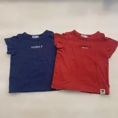 ミキハウス　DOUBLE.B 半袖　Tシャツ 2枚セット