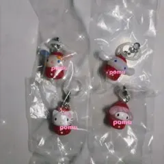 サンリオ　いちごめじるしアクセサリー　ウサハナ　ハローキティ シナモロール