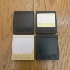 ゲームキューブ メモリーカード 4個セット 묶음 판매 gamecube