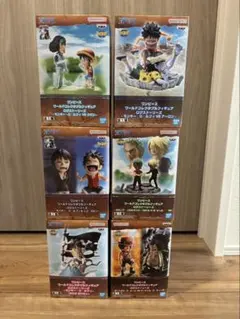 ワンピース ワールドコレクタブルフィギュア ログストーリーズ 6種セット