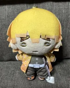 鬼滅の刃 我妻善逸 にとたん ボールチェーン付ぬいぐるみ