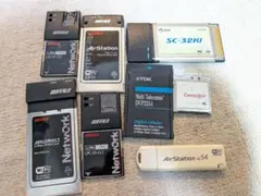 【レトロ】有線.無線.ネットワークカード 8点セット