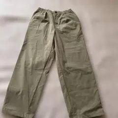 GU ワイドパンツ カーキ Sサイズ