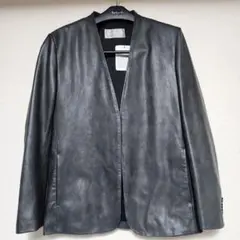 【新品未使用】HIGH STREET ラムレザージャケット L 美品のサムネイル