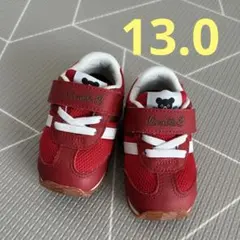 【未使用】Double B スニーカー レッド