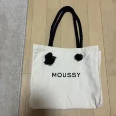 MOUSSY マウジー　トートバッグ　白　ホワイトのサムネイル