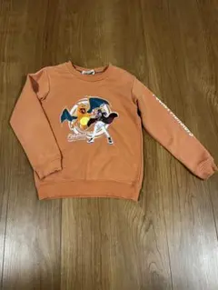 ポケモン キッズ服トレーナー 120cm リザードン