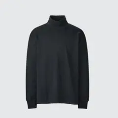 UNIQLO U ブラッシュドモックネックTシャツ/長袖