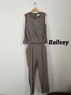 ballsey ブラウン ノースリーブ オールインワン 38 上品　高見えのサムネイル