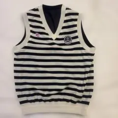 【秋冬用】PEARLY GATES リバーシブルVネック ベスト　サイズ4