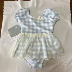 ベビー水着90㎝　サックス