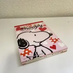 【平成レトロ】2010年 レア スヌーピー メモ帳 当時物 カミオジャパン