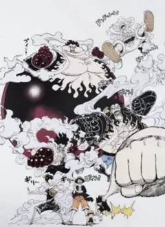 【未開封】ワンピース A全アートポスター GEAR'sルフィONE PIECE