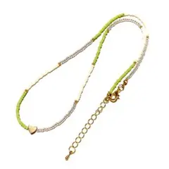 ビーズネックレス【 55 】