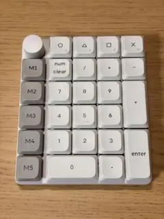Keychron Q0 Max バナナ軸 ワイヤレスメカニカルテンキー テンキー Q0 Max(バナナ軸) カーボンブラック Q0M-M4 [有線