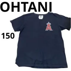 大谷Tシャツ 150 大谷翔平 背番号17 ネイビー　オオタニのサムネイル