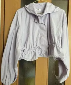 One after another ナイスクラップ　ナイロンパーカー　薄紫