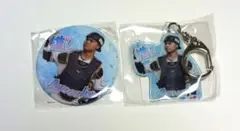 ライオンズ　推しガチャ　モバガチャ　缶バッジ　キーホルダー　是澤涼輔