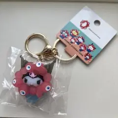 大阪関西万博　サンリオ　ミャクミャク✖️クロミ　クリアキーホルダー